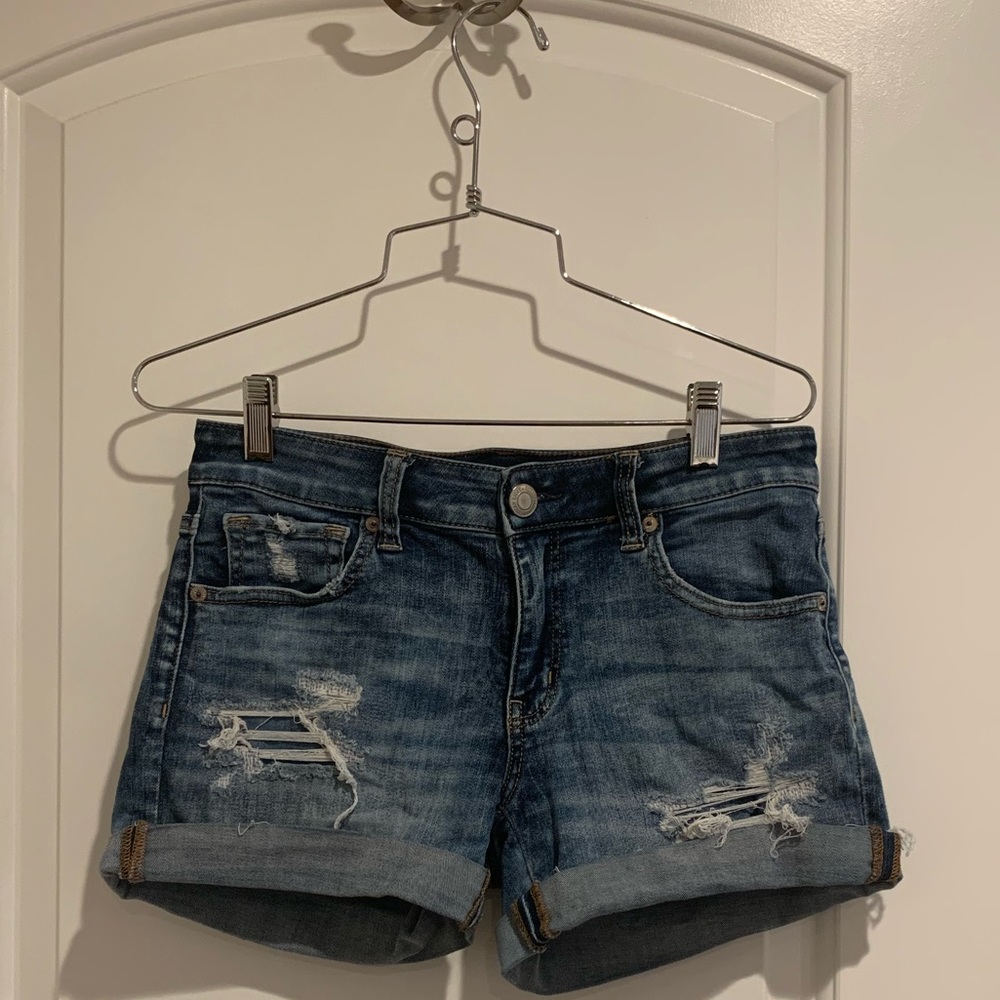 American Eagle jean shorts size 8